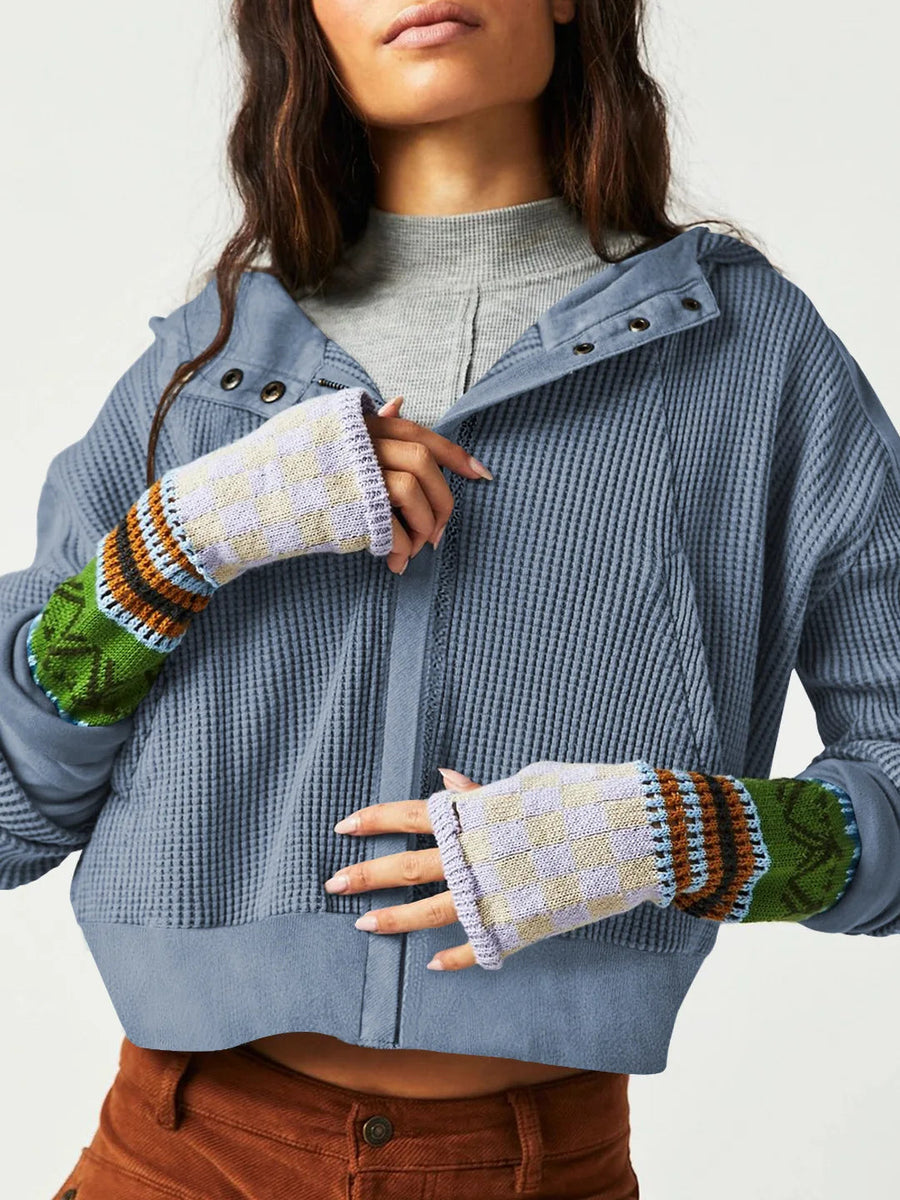 Cropped Pullover - Hoodie CAAYWORLD