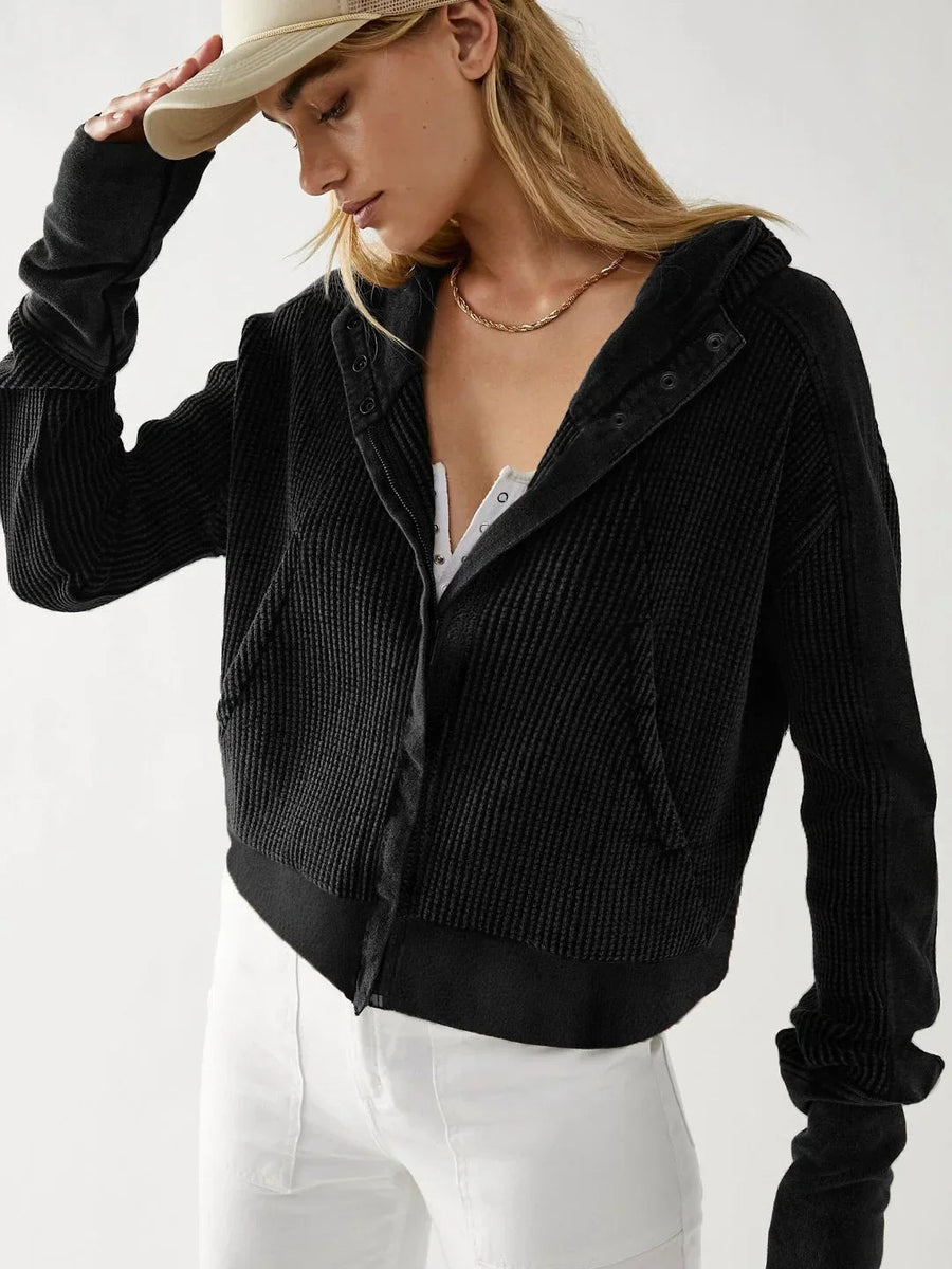 Cropped Pullover - Hoodie CAAYWORLD