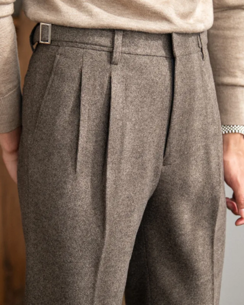 Crowned High-Waist Tailored - Trousers CAAYWORLD MEN