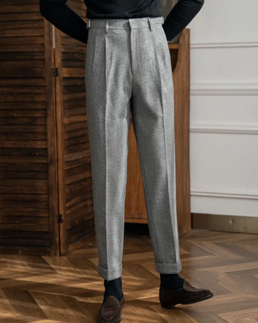 Crowned High-Waist Tailored - Trousers CAAYWORLD MEN
