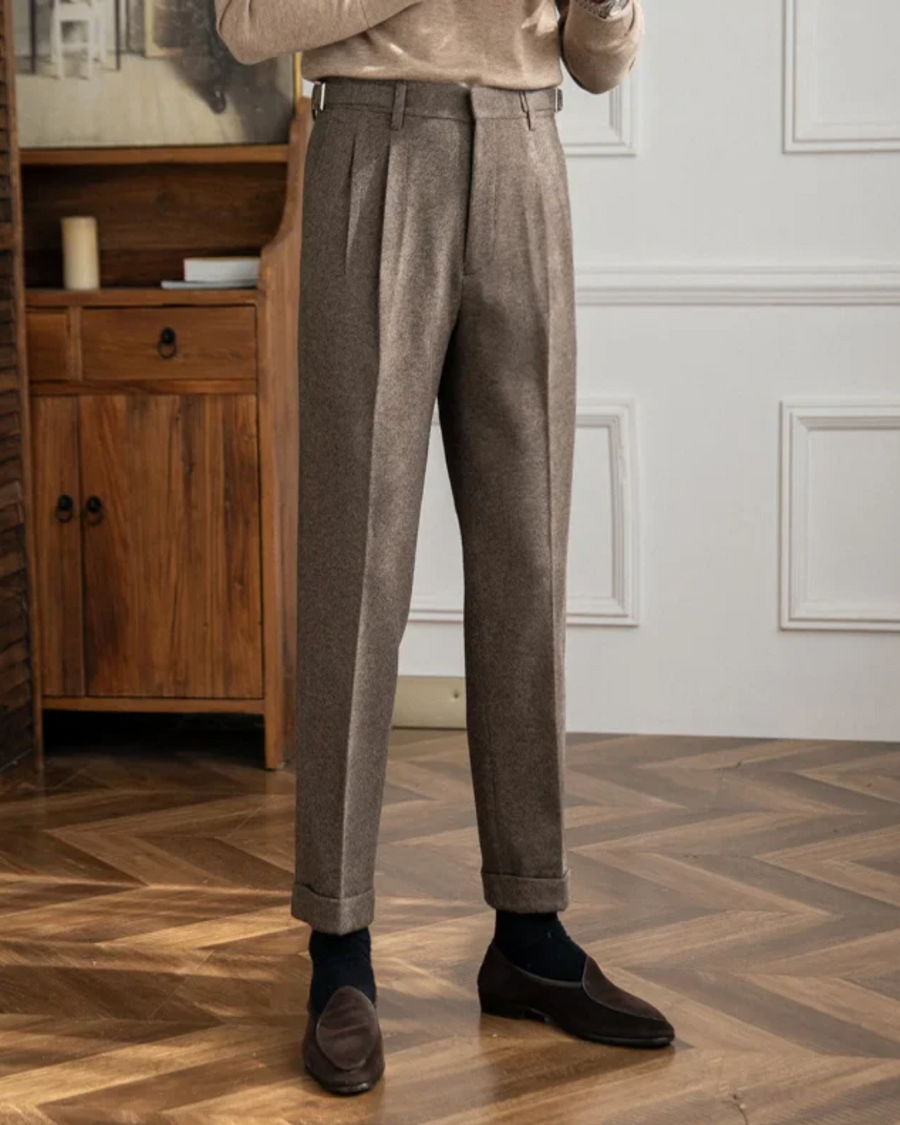 Crowned High-Waist Tailored - Trousers CAAYWORLD MEN
