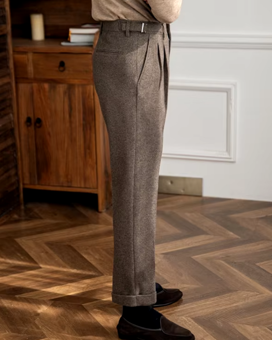 Crowned High-Waist Tailored - Trousers CAAYWORLD MEN
