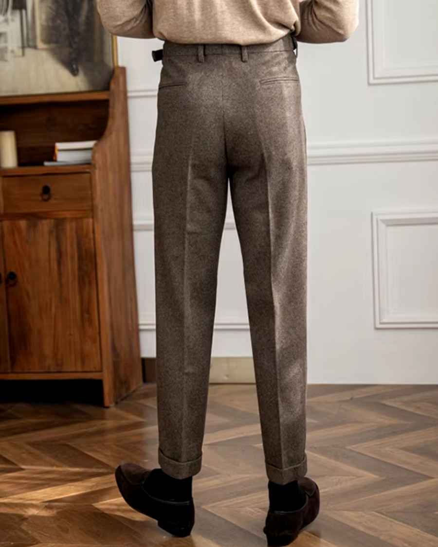 Crowned High-Waist Tailored - Trousers CAAYWORLD MEN
