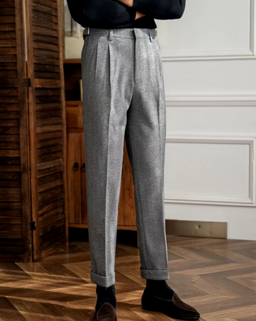 Crowned High-Waist Tailored - Trousers CAAYWORLD MEN
