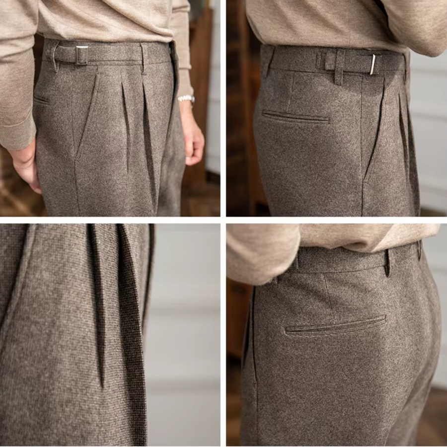 Crowned High-Waist Tailored - Trousers CAAYWORLD MEN