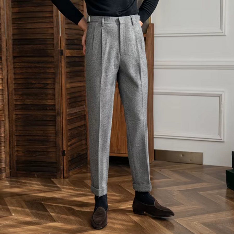 Crowned High-Waist Tailored - Trousers CAAYWORLD MEN