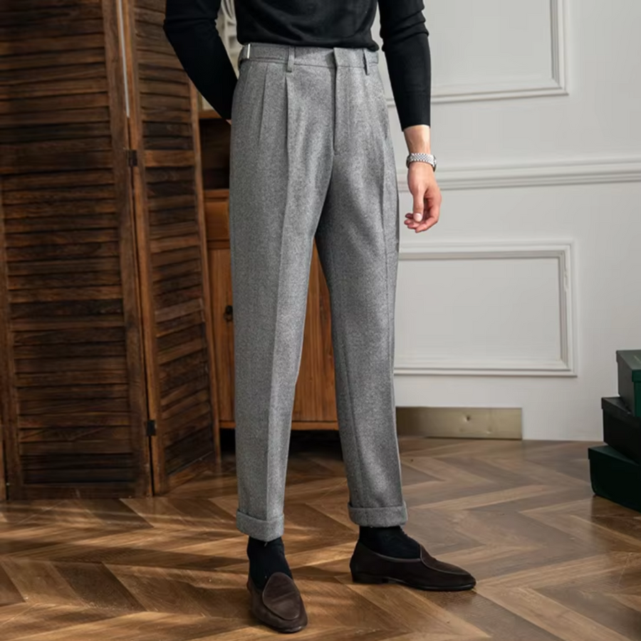 Crowned High-Waist Tailored - Trousers CAAYWORLD MEN