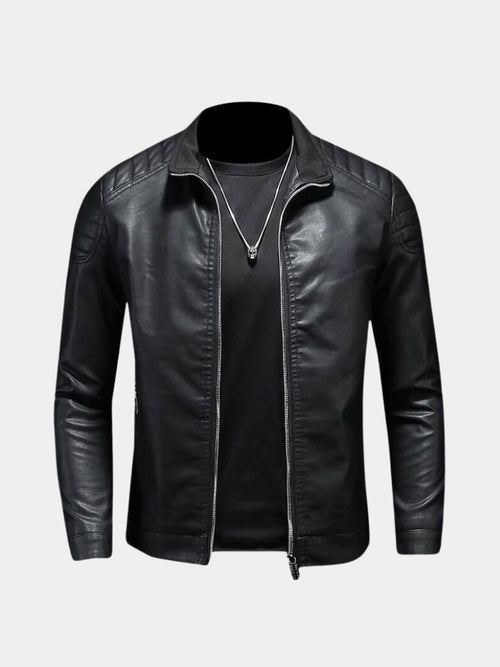 Crusader Leather Jacket – CAAYWORLD CAAYWORLD