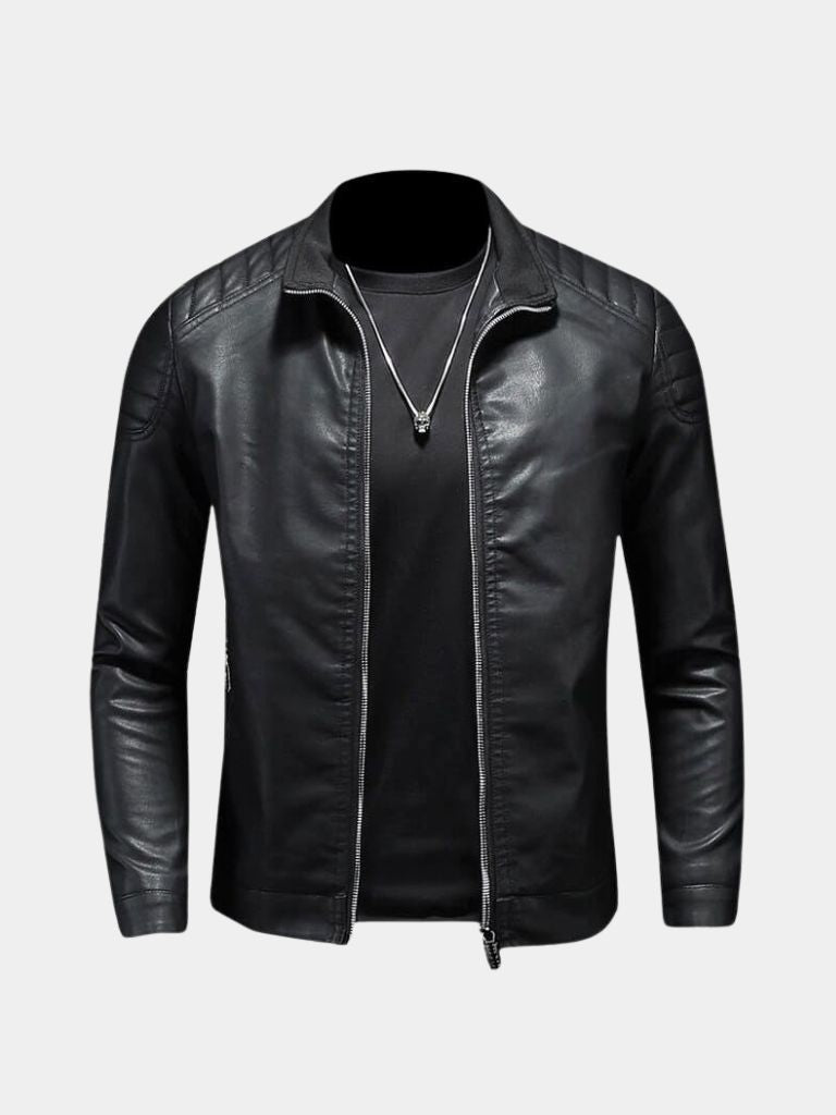 Crusader Leather Jacket – CAAYWORLD CAAYWORLD