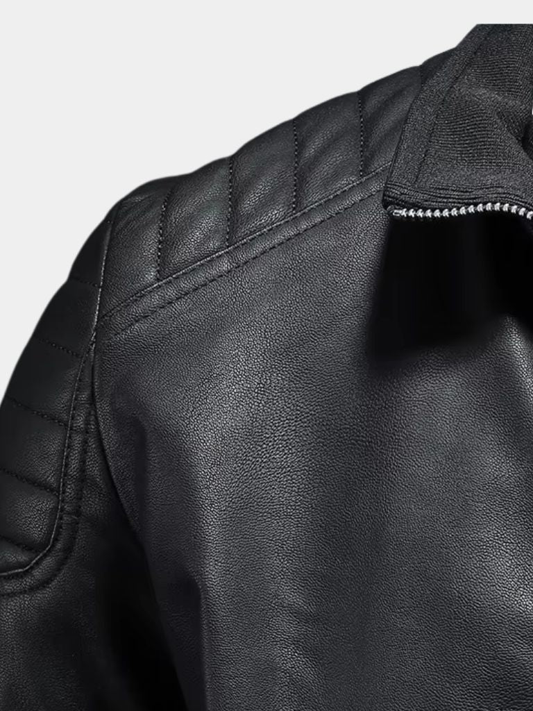 Crusader Leather Jacket – CAAYWORLD CAAYWORLD