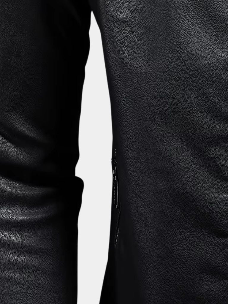 Crusader Leather Jacket – CAAYWORLD CAAYWORLD