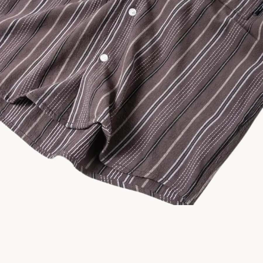 Cuban Collar Short Sleeve - Shirt CAAYWORLD