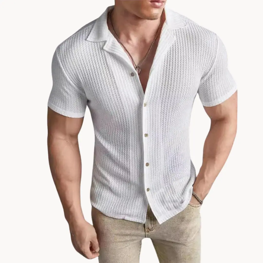 Cypress Green Button-Up - Shirt CAAYWORLD