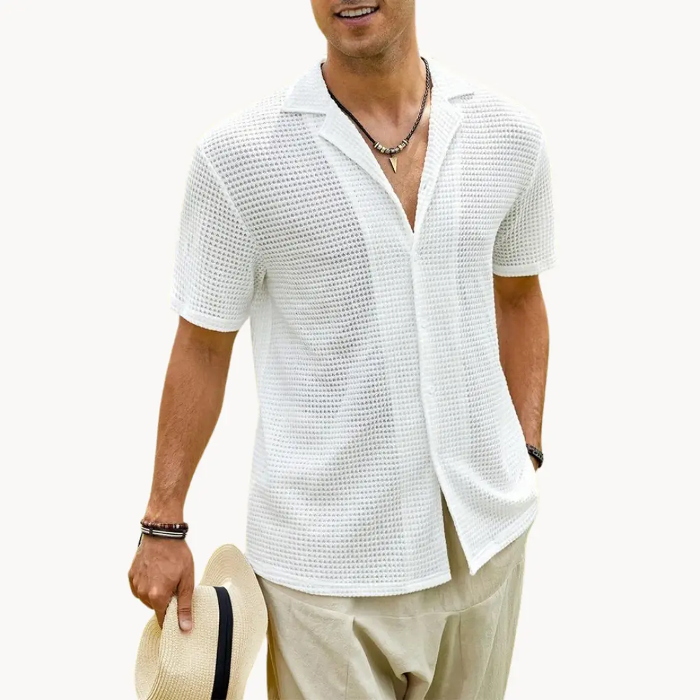 Cypress Green Button-Up - Shirt CASA LARO