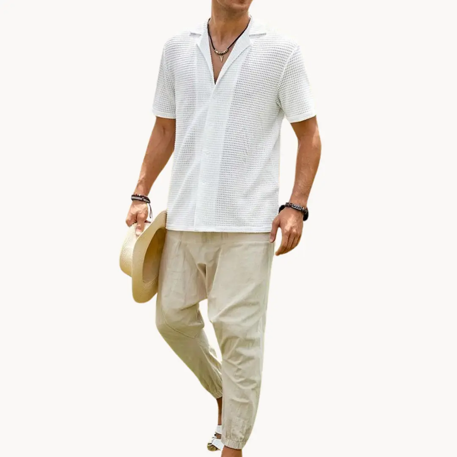 Cypress Green Button-Up - Shirt CAAYWORLD