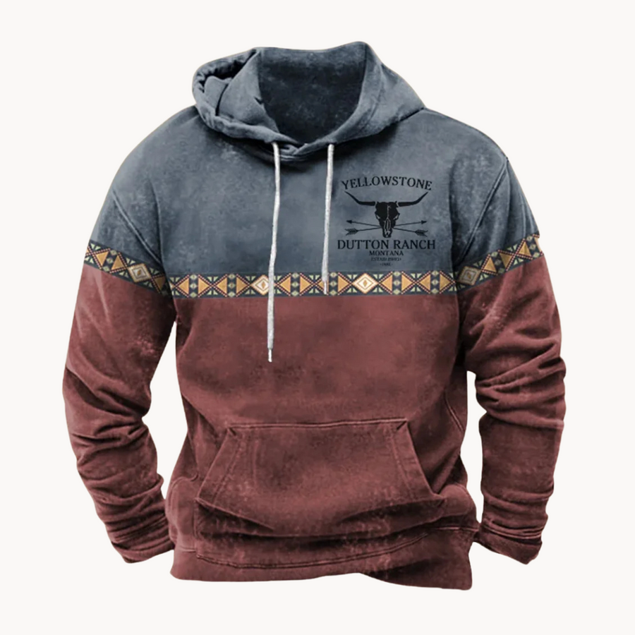 Dakotah Buffalo Plaid Pullover - Hoodie CAAYWORLD MEN