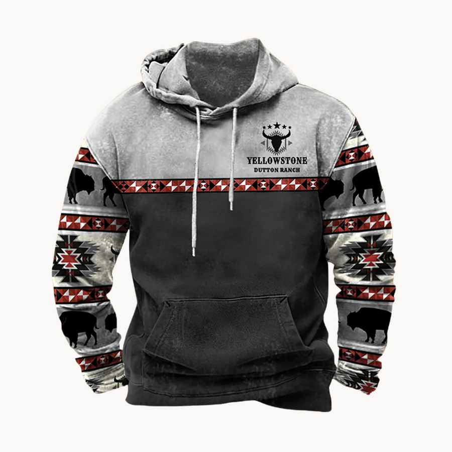 Dakotah Buffalo Plaid Pullover - Hoodie CAAYWORLD MEN
