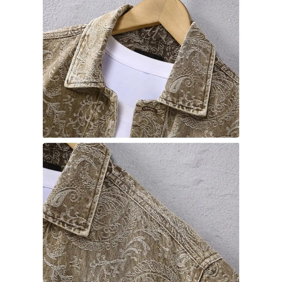 Denim Button-Down - Shirt CAAYWORLD