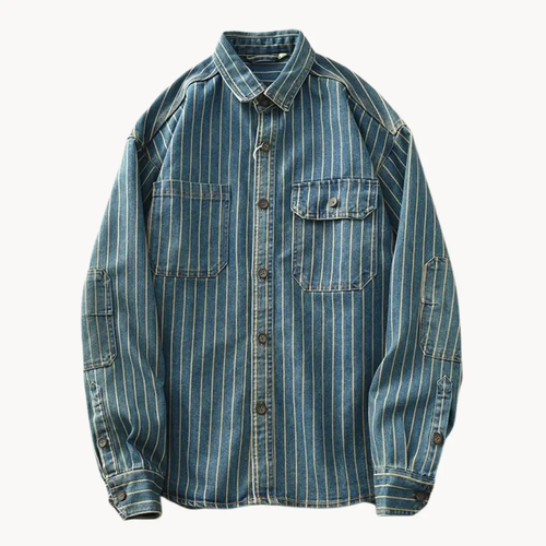 Denim Button-Up - Shirt CAAYWORLD