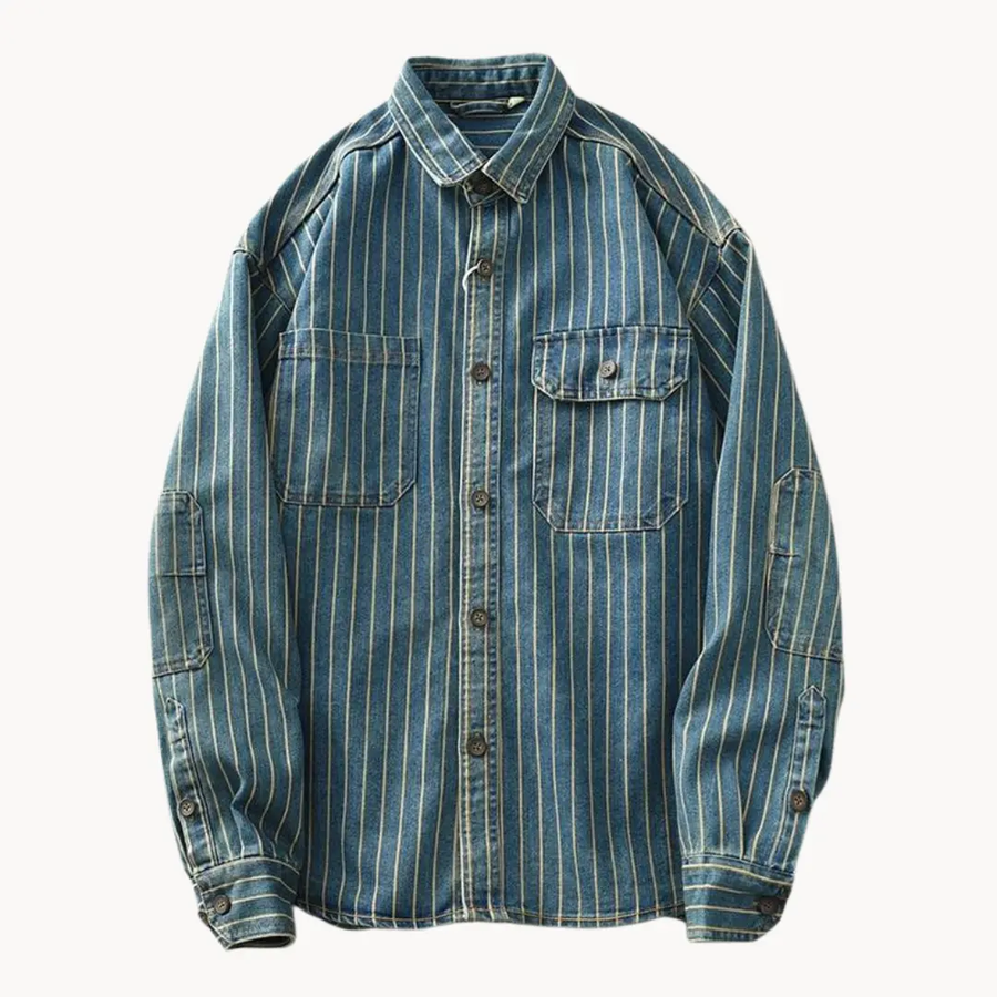 Denim Button-Up - Shirt CAAYWORLD