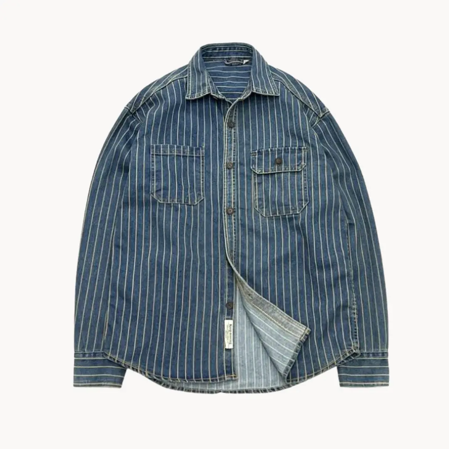 Denim Button-Up - Shirt CAAYWORLD