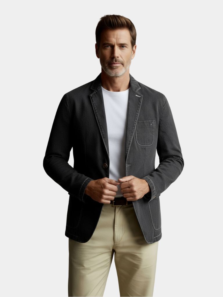 Denim Covenant Blazer Jacket – CAAYWORLD CAAYWORLD
