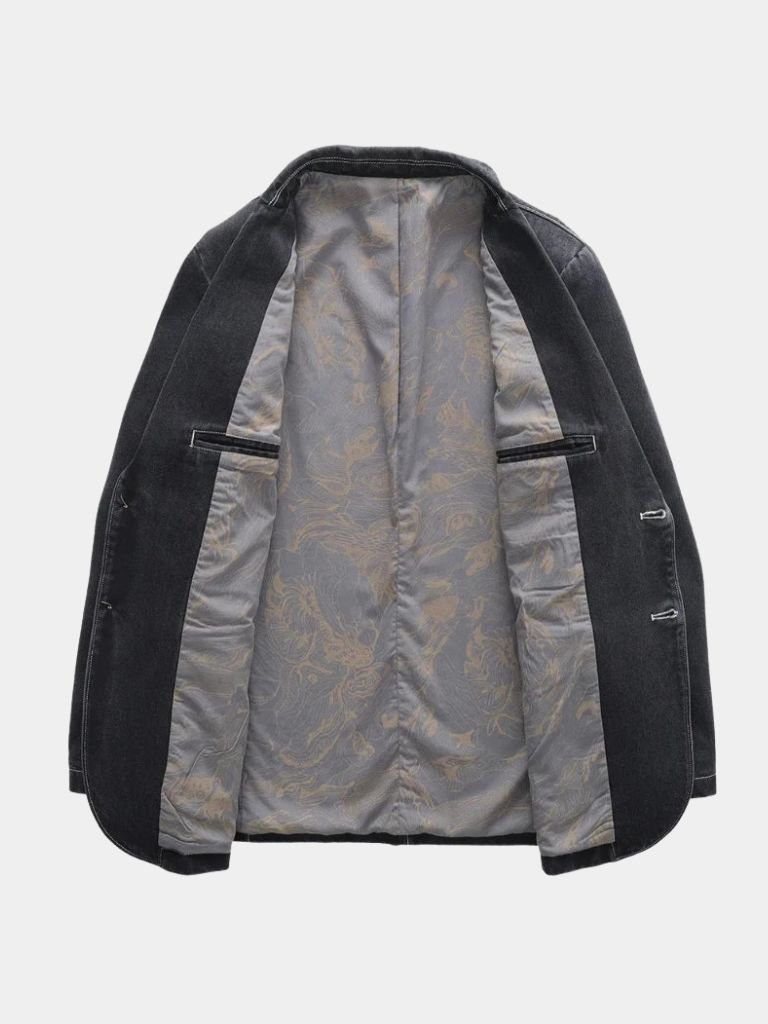 Denim Covenant Blazer Jacket – CAAYWORLD CAAYWORLD