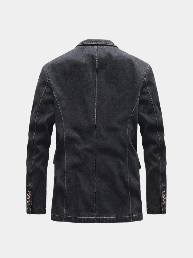 Denim Covenant Blazer Jacket – CAAYWORLD CAAYWORLD