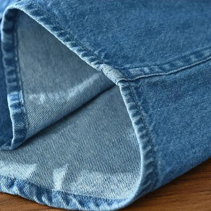 Denim Point Collar - Shirt CAAYWORLD