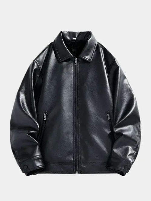 Denver Leather Jacket - CAAYWORLD CAAYWORLD