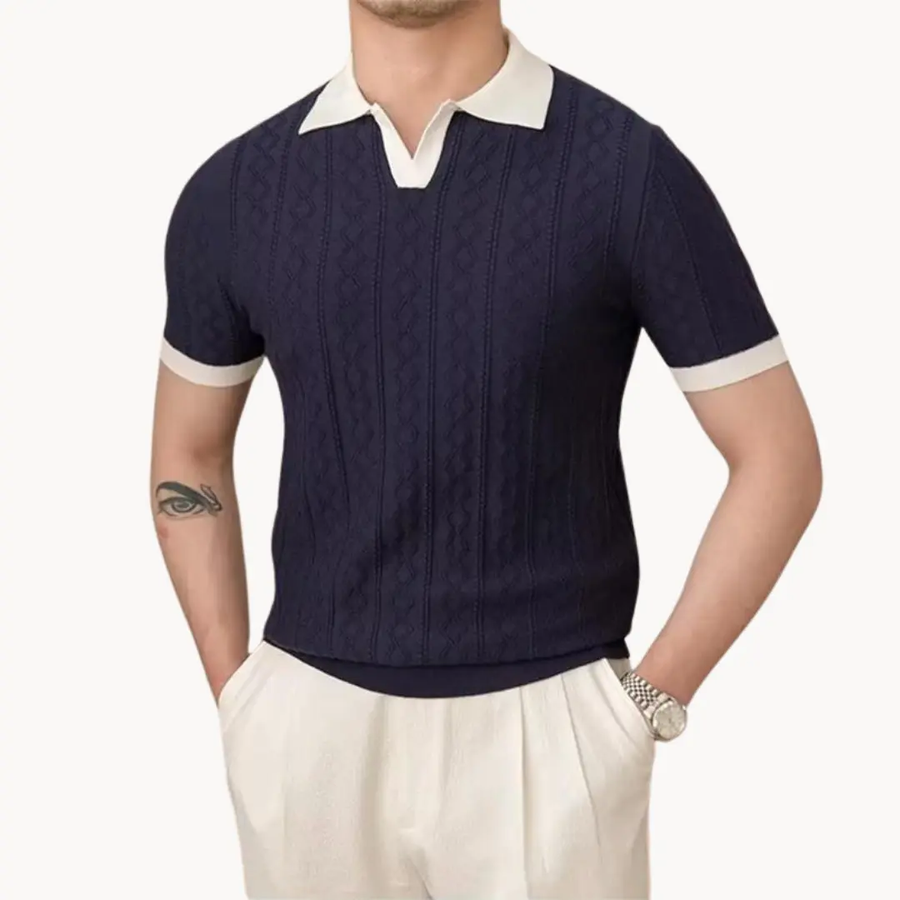 Dietrich Collared Polo - Polo Shirt CAAYWORLD