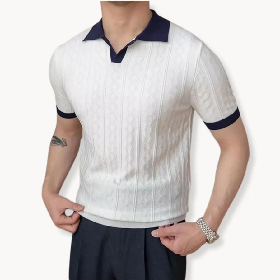 Dietrich Collared Polo - Polo Shirt CAAYWORLD