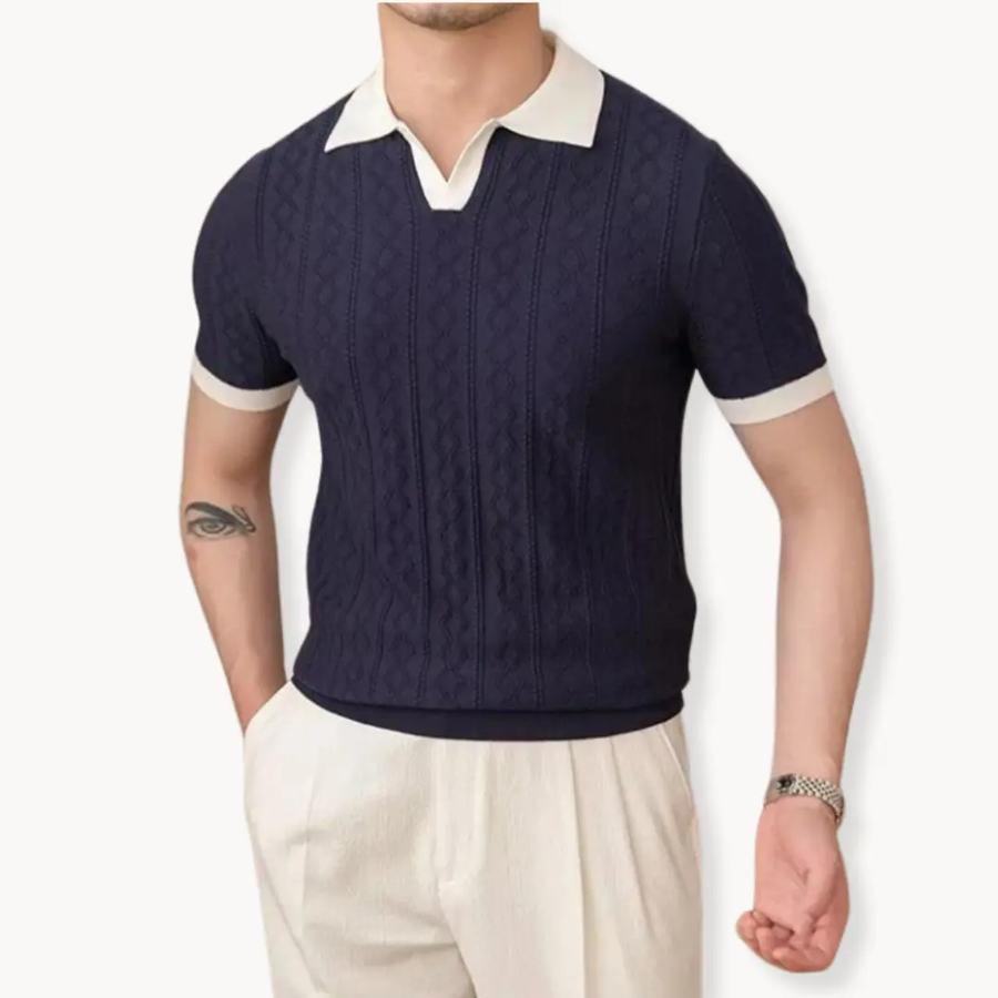 Dietrich Collared Polo - Polo Shirt CAAYWORLD
