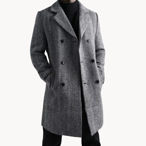 Double-Breasted Tailored - Coat CAAYWORLD