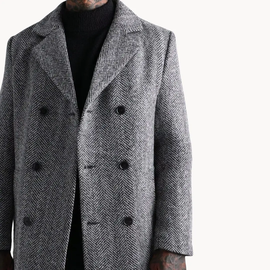 Double-Breasted Tailored - Coat CAAYWORLD