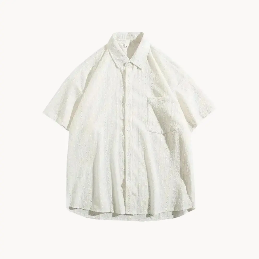 Driftwood Oversized Button-Front - Polo CAAYWORLD