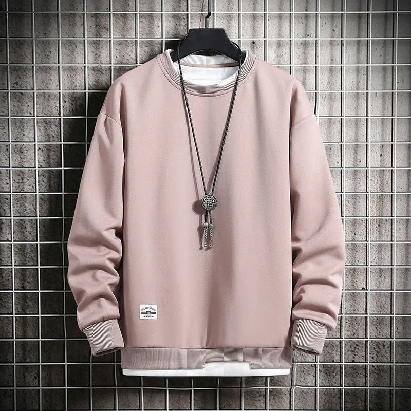 Eclipse Cotton-Blend Crewneck - Sweatshirt CAAYWORLD MEN