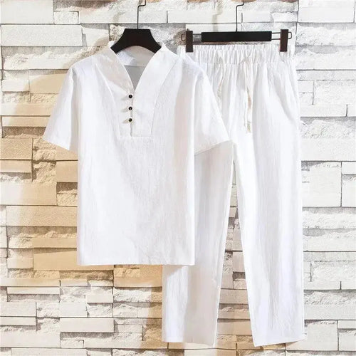 Elano Comfort Linen - Two-Piece Set CAAYWORLD
