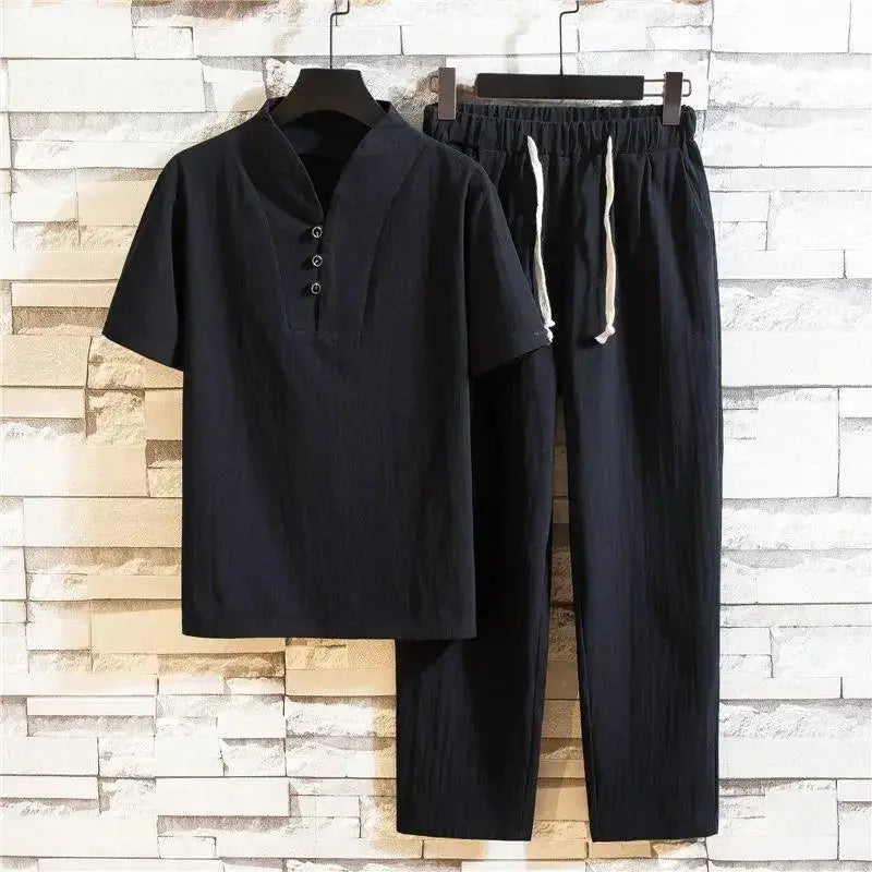 Elano Comfort Linen - Two-Piece Set CAAYWORLD