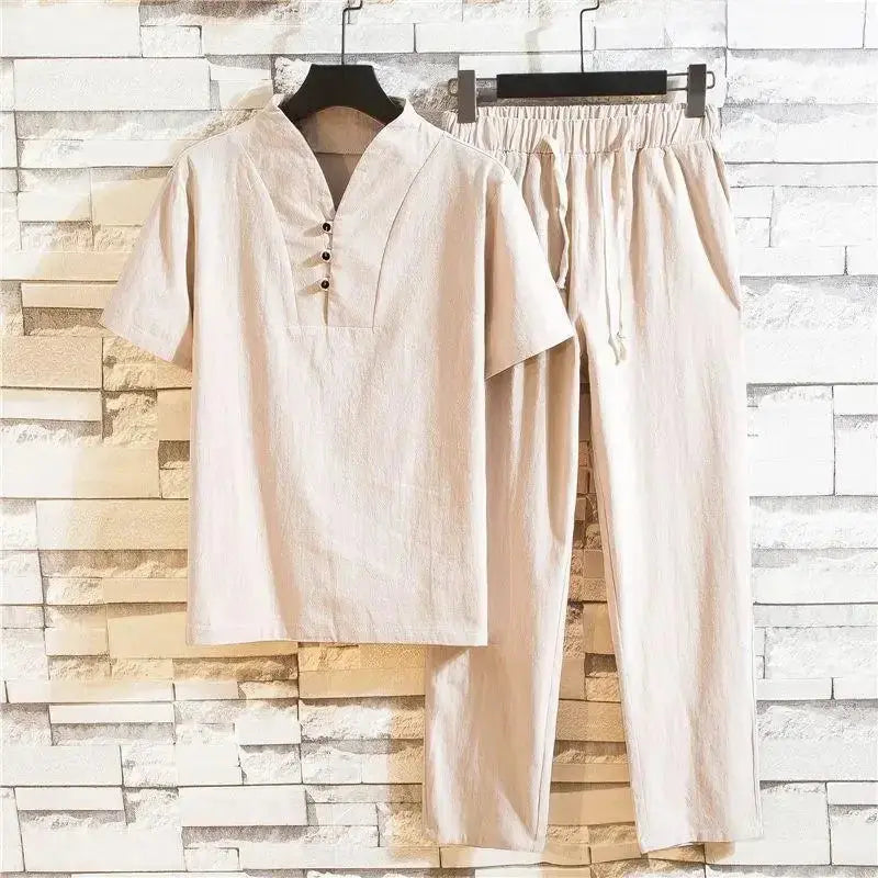 Elano Comfort Linen - Two-Piece Set CAAYWORLD