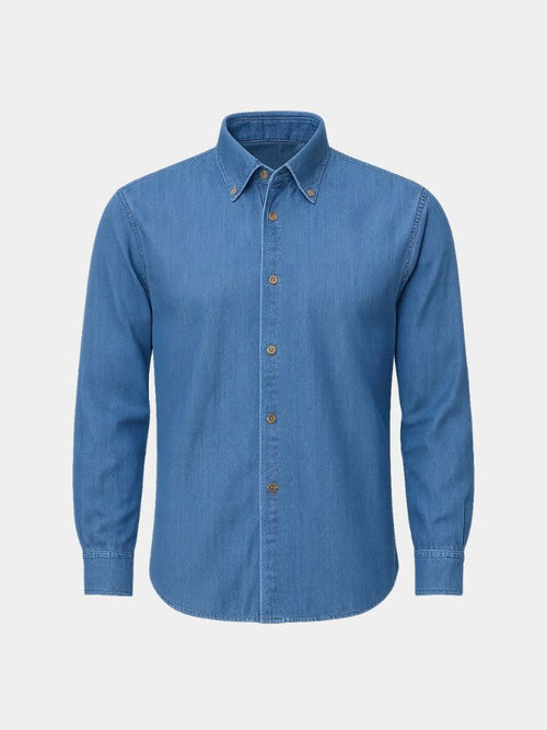 Elegant Denim Shirt - CAAYWORLD CAAYWORLD