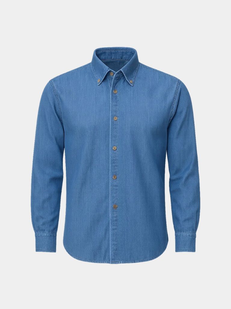 Elegant Denim Shirt - CAAYWORLD CAAYWORLD