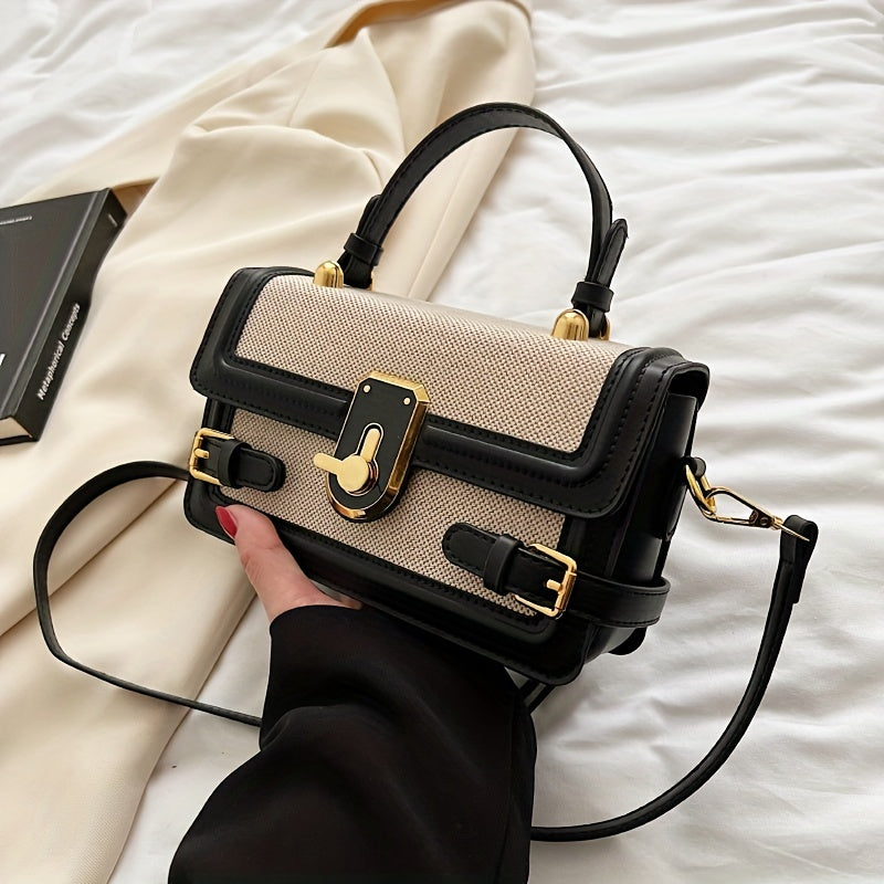 Elegant Leather Top-Handle - Handbag CAAYWORLD