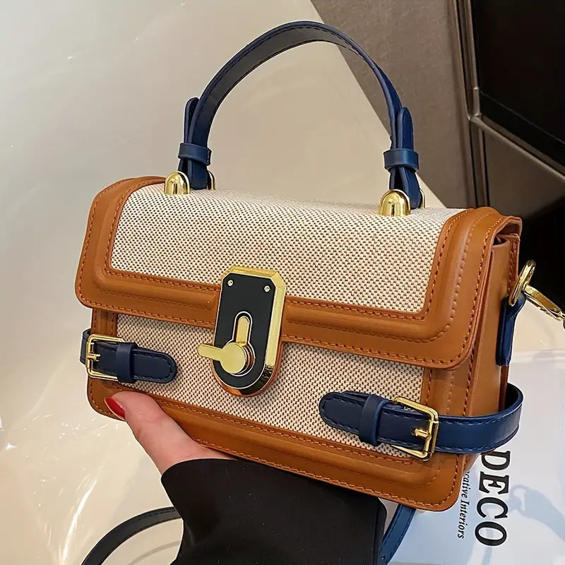 Elegant Leather Top-Handle - Handbag CAAYWORLD