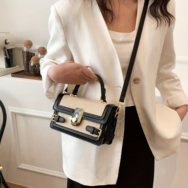 Elegant Leather Top-Handle - Handbag CAAYWORLD