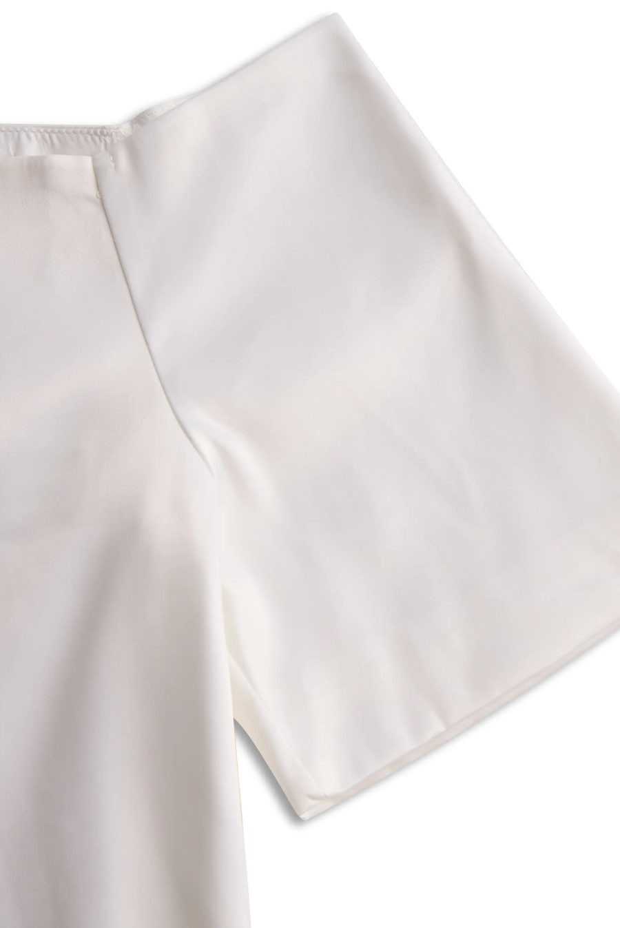 Elegant One-Shoulder Satin Asymmetric Top - Blouse CAAYWORLD