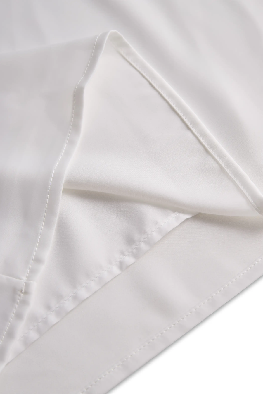 Elegant One-Shoulder Satin Asymmetric Top - Blouse CAAYWORLD