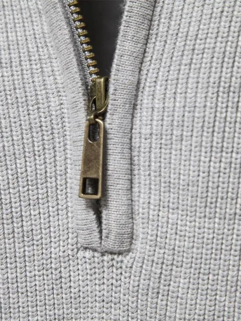 Elegant Quarter Zip Sweater - CAAYWORLD CAAYWORLD