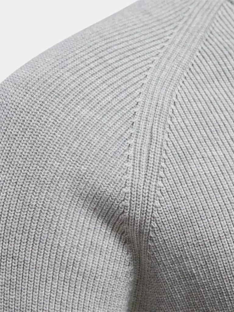 Elegant Quarter Zip Sweater - CAAYWORLD CAAYWORLD