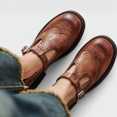 Elizza - Elegance and Comfort Leather Shoes CAAYWORLD WOMEN